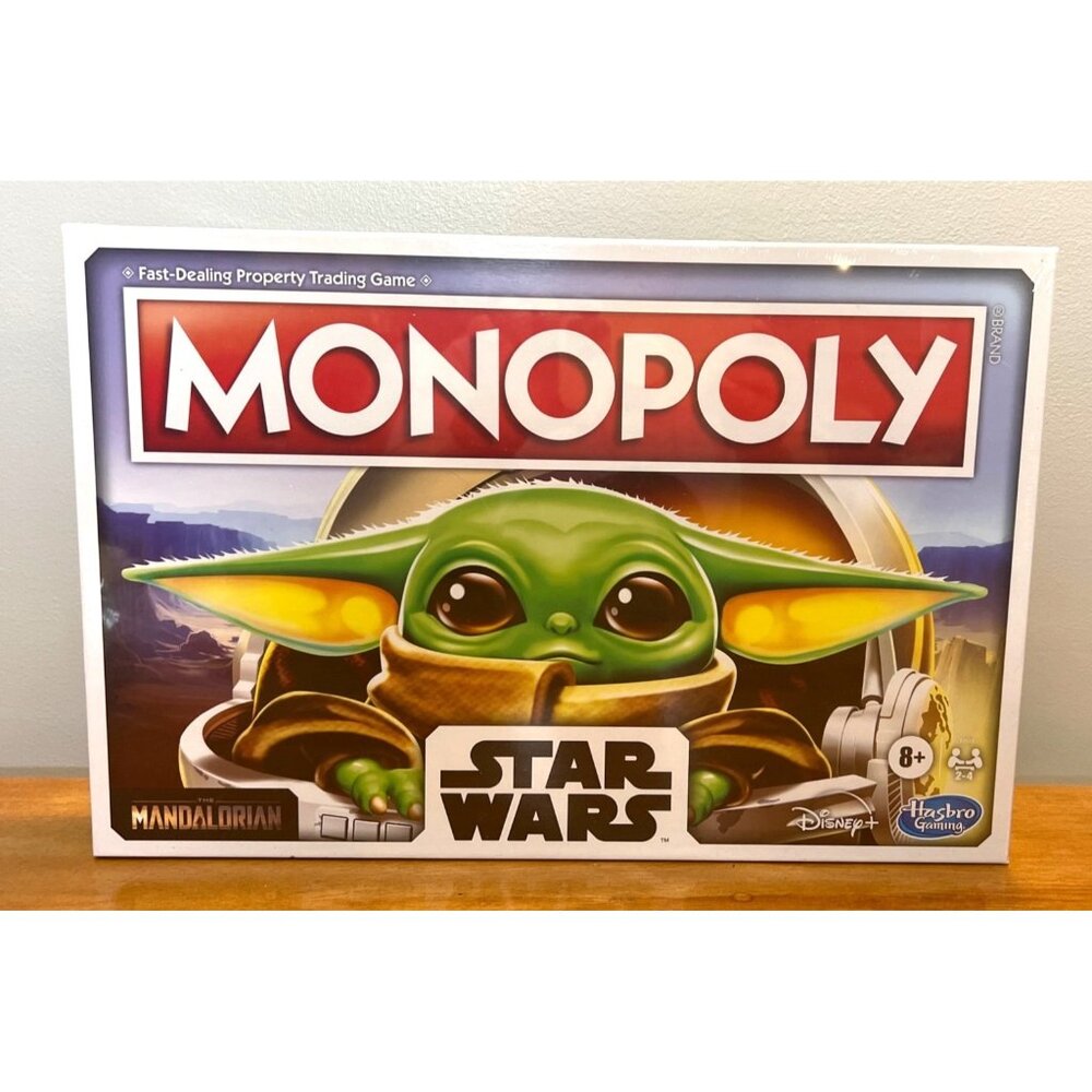 Star Wars Monopoly Game The Mandalorian Baby Yoda New Sealed